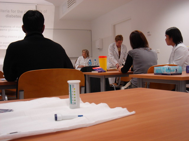 classroom in banacha hospital