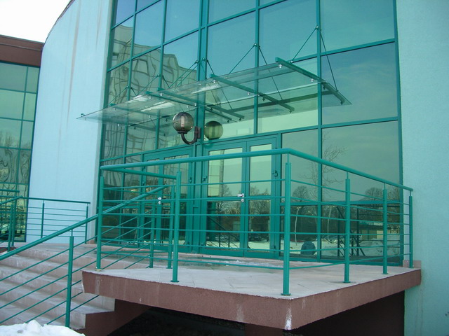 Entrance to the new lecture building